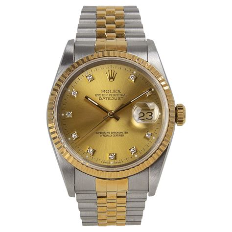 rolex datejust 36 bicolor diamond|rolex datejust 36mm price.